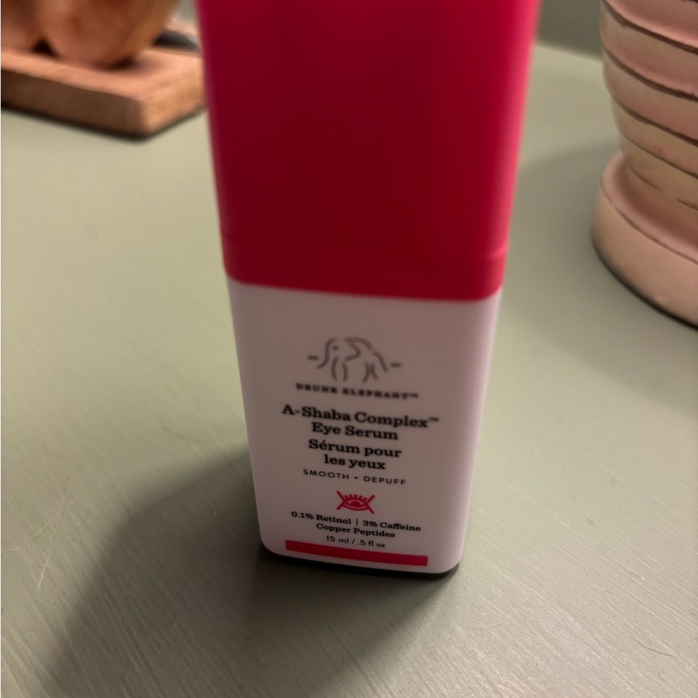 Drunk Elephant A-Shaba Complex Eye Serum - Hot Pink & White